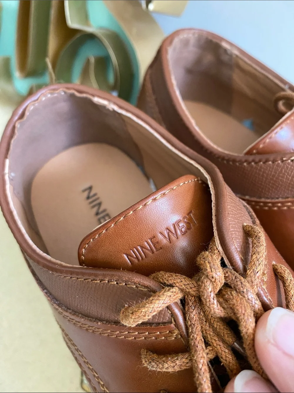 NINE WEST Lace-up Oxford Shoes